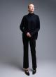 Black high neck loose fit Sweater La Liberta - 0