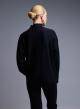 Black high neck loose fit Sweater La Liberta - 4