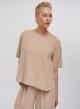 Beige Blouse with short sleeves Milla - 3