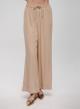 Beige drawstring Trousers Milla - 2