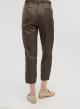 Cropped lurex trousers - 1