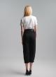 Black Jeans Trousers with turn ups and with belt Tensione In - 2