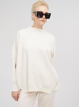 Half-turtleneck knit blouse - 22055