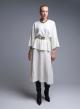 Ecru Blouse and Skirt Set Lara - 0