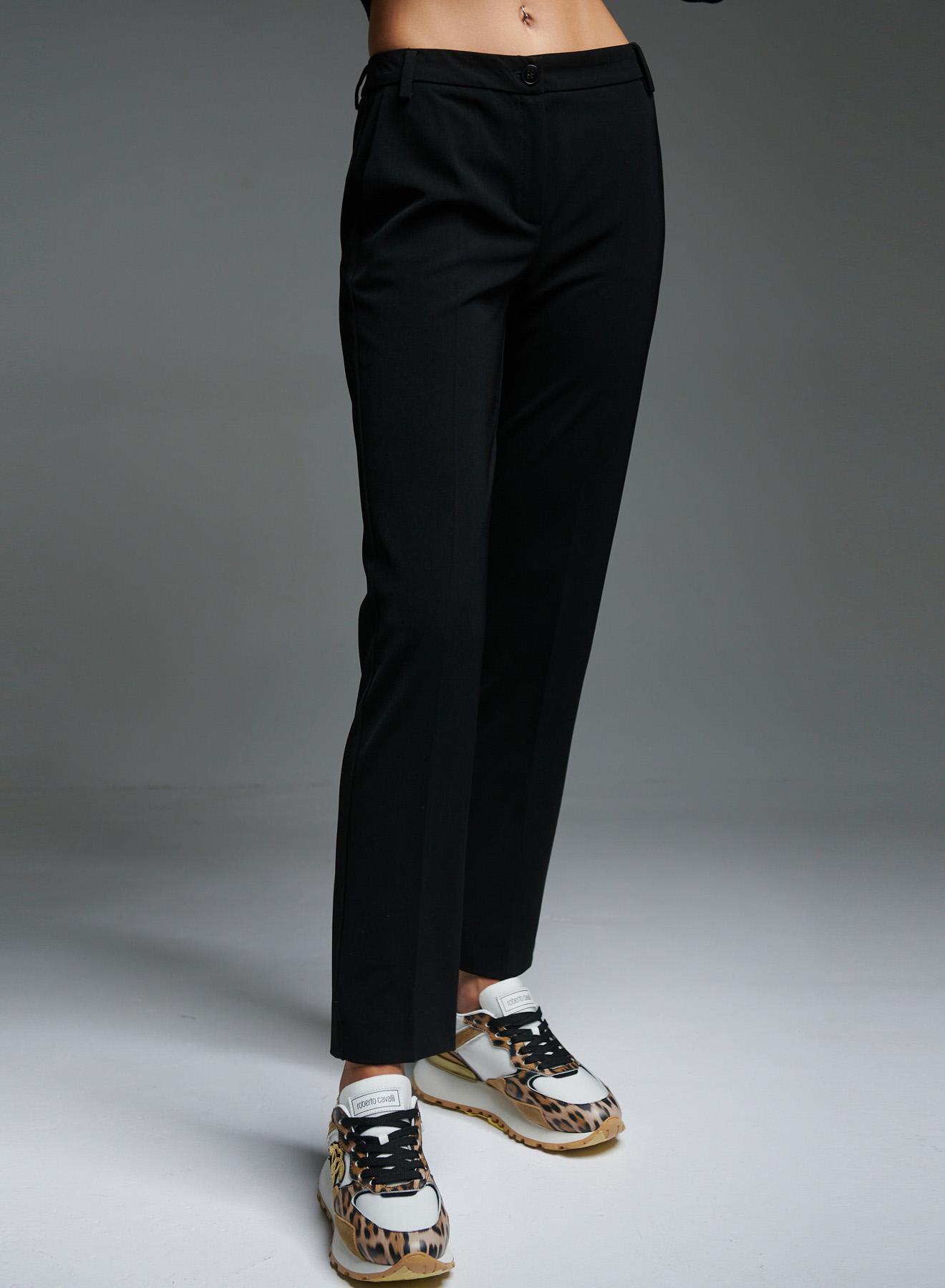 Black Slim-fit stretch Trousers Emme Marella - 5