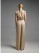 Beige wide legs Trousers with pleats Emme Marella - 2