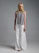 White wide legs Madison Jeans Vicolo - 1