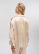 Champagne silky touch Shirt with long sleeves Greek Archaic Kori - 3