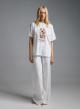 White wide legs Madison Jeans Vicolo-5