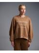 Brown loose fit printed Sweatshirt Vicolo - 0