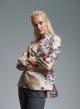 Beige printed Blouse Emme Marella - 0