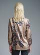 Beige printed Blouse Emme Marella - 3