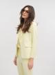 Ecru one buttoned Jacket Emme Marella - 1