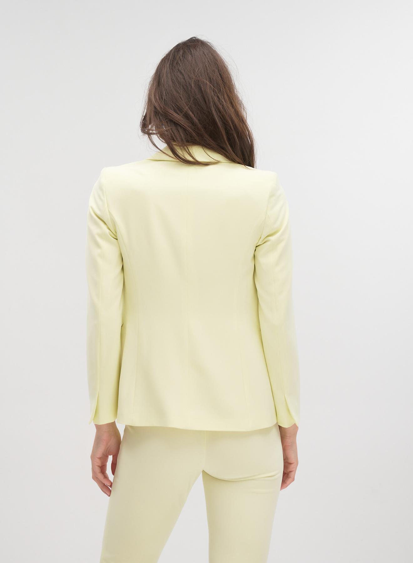 Ecru one buttoned Jacket Emme Marella - 3