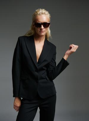 Black Jacket with two buttons Vicolo - 36329