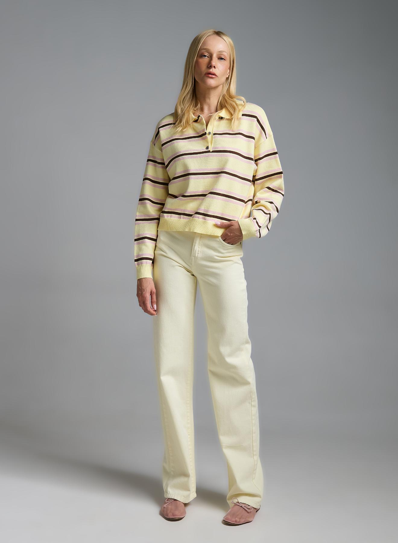 Yellow Pale Jeans Dalia Vicolo - 2