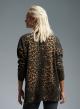 Camel animal print Sweater Lara - 3