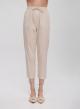 Beige poplin Pants "ZINA" Devotion Twins - 1