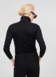 Slim-line knitted turtleneck blouse - 3