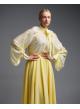 Yellow corduroy Skirt with pockets and with with elasticated waistband Valentina Milano - 2