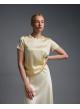 Yellow silky touch Blouse Vicolo - 0