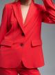 Red strech Jacket with two buttons Emme Marella - 2