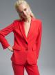 Red strech Jacket with two buttons Emme Marella - 0