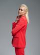 Red strech Jacket with two buttons Emme Marella - 4