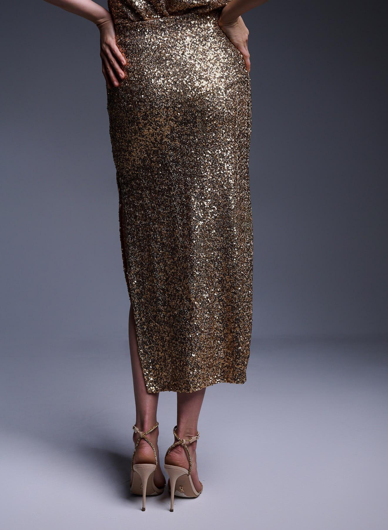 Skirt with sequins - 2