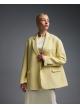 Yellow tweed oversized Jacket Vicolo - 3