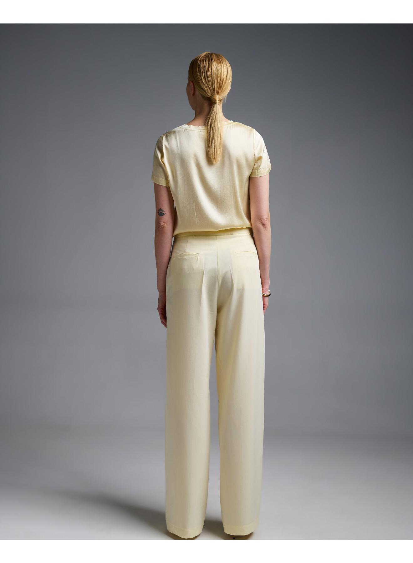 Κίτρινο Παντελόνι σε ίσια γραμμή Vicolo - 5