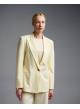 Yellow single buttoned Jacket Vicolo - 2