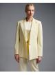Yellow single buttoned Jacket Vicolo - 1