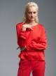 Red satin Blouse Emme Marella - 0