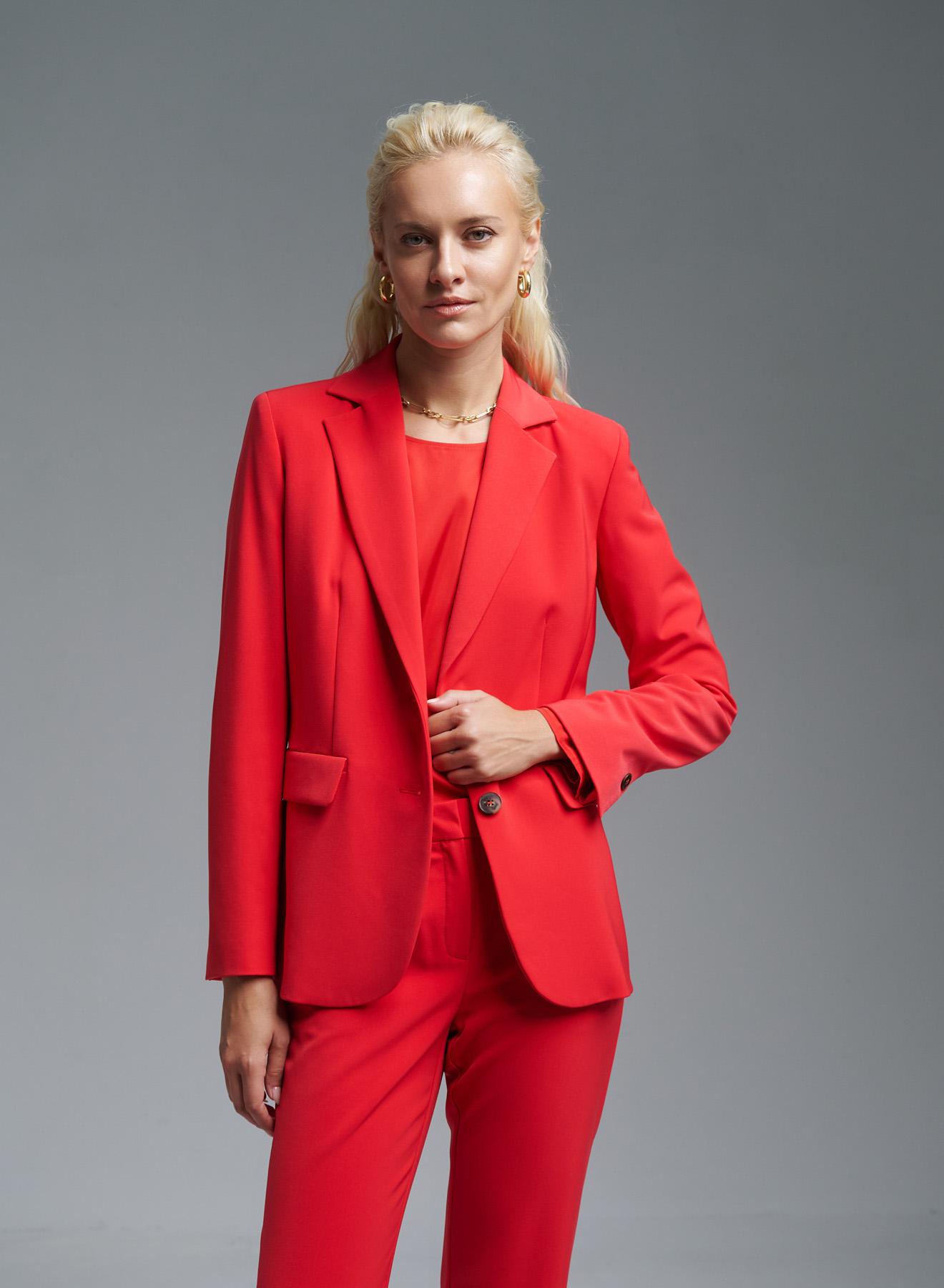 Red satin Blouse Emme Marella - 3