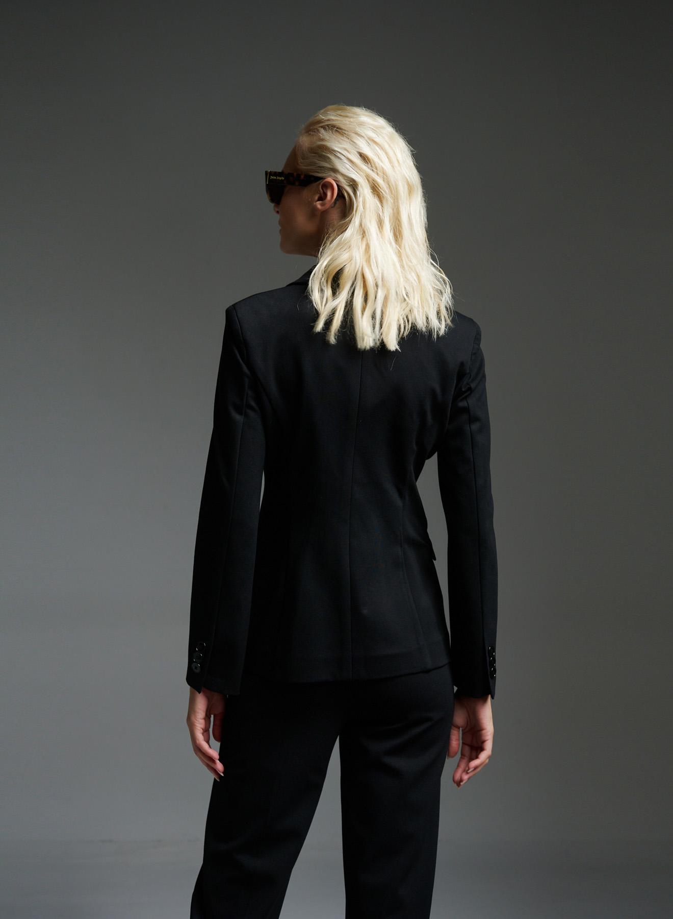 Black Jacket with two buttons Vicolo - 4