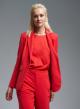 Red satin Blouse Emme Marella - 4