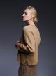 Knitted blouse with a round neck - 3