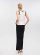 Black high waisted flared Trousers Milla - 2