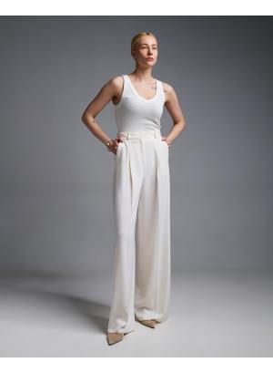 Ecru Tank Top Vicolo - 56466