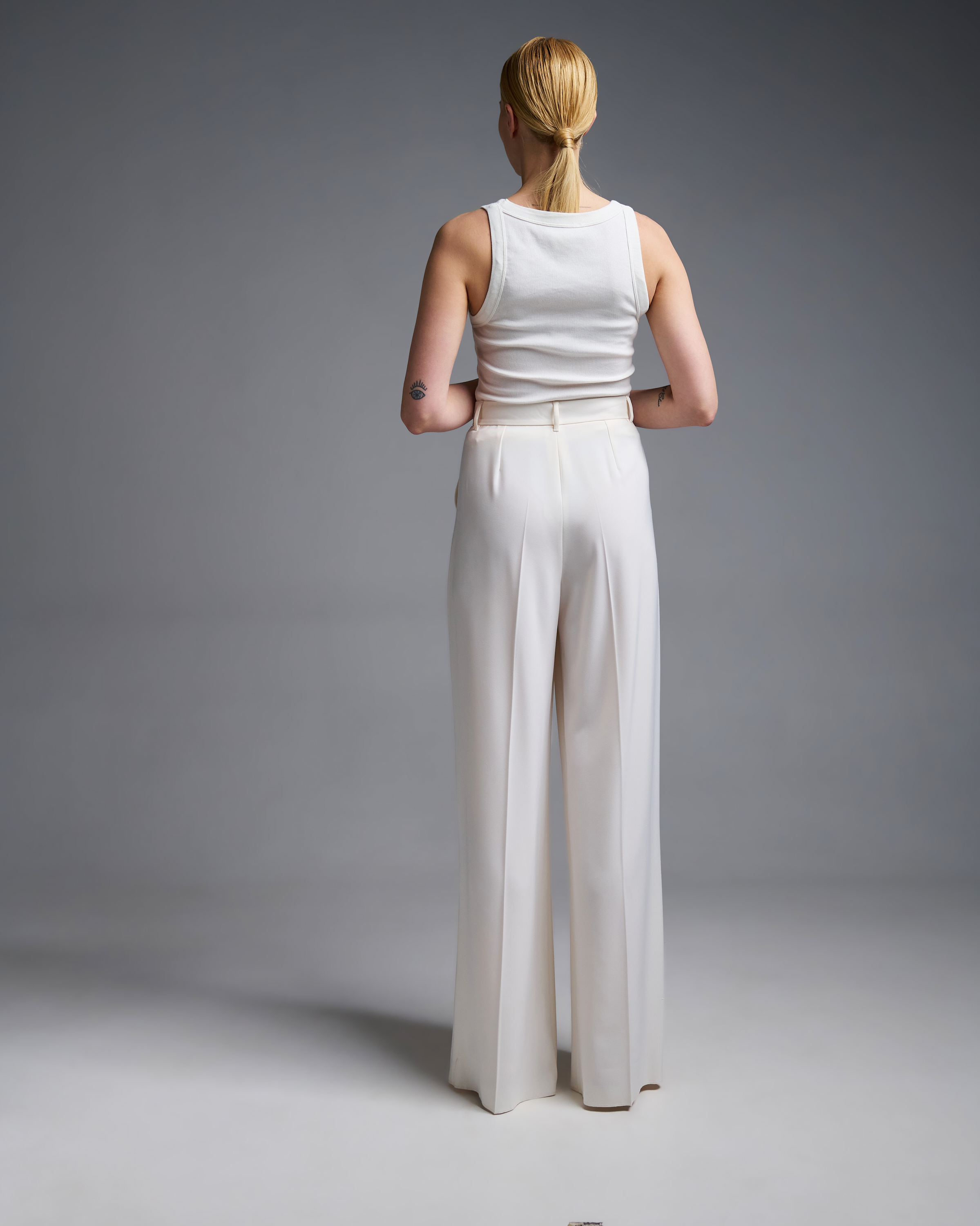 Ecru Tank Top Vicolo - 2