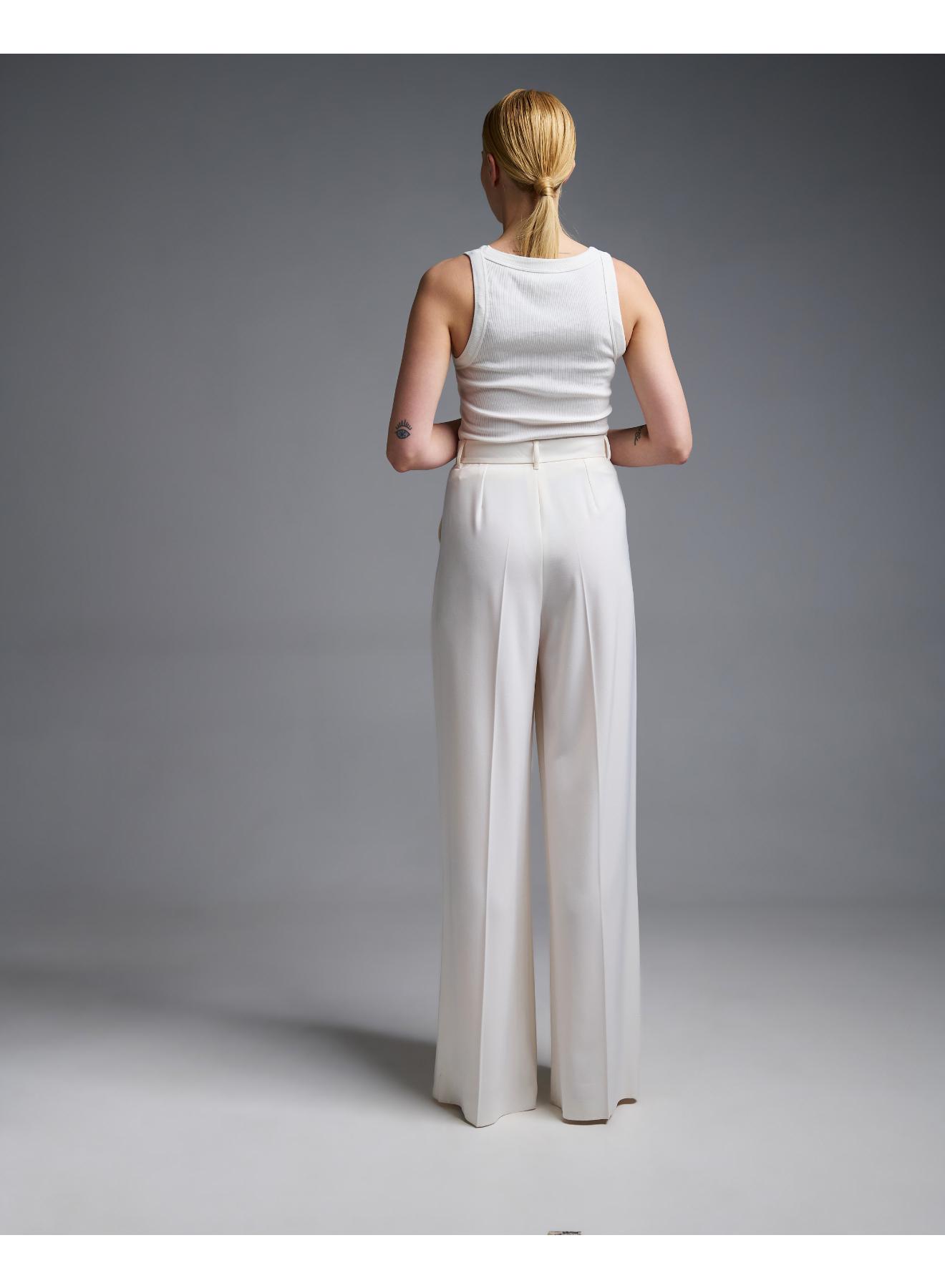 Ecru Tank Top Vicolo - 3