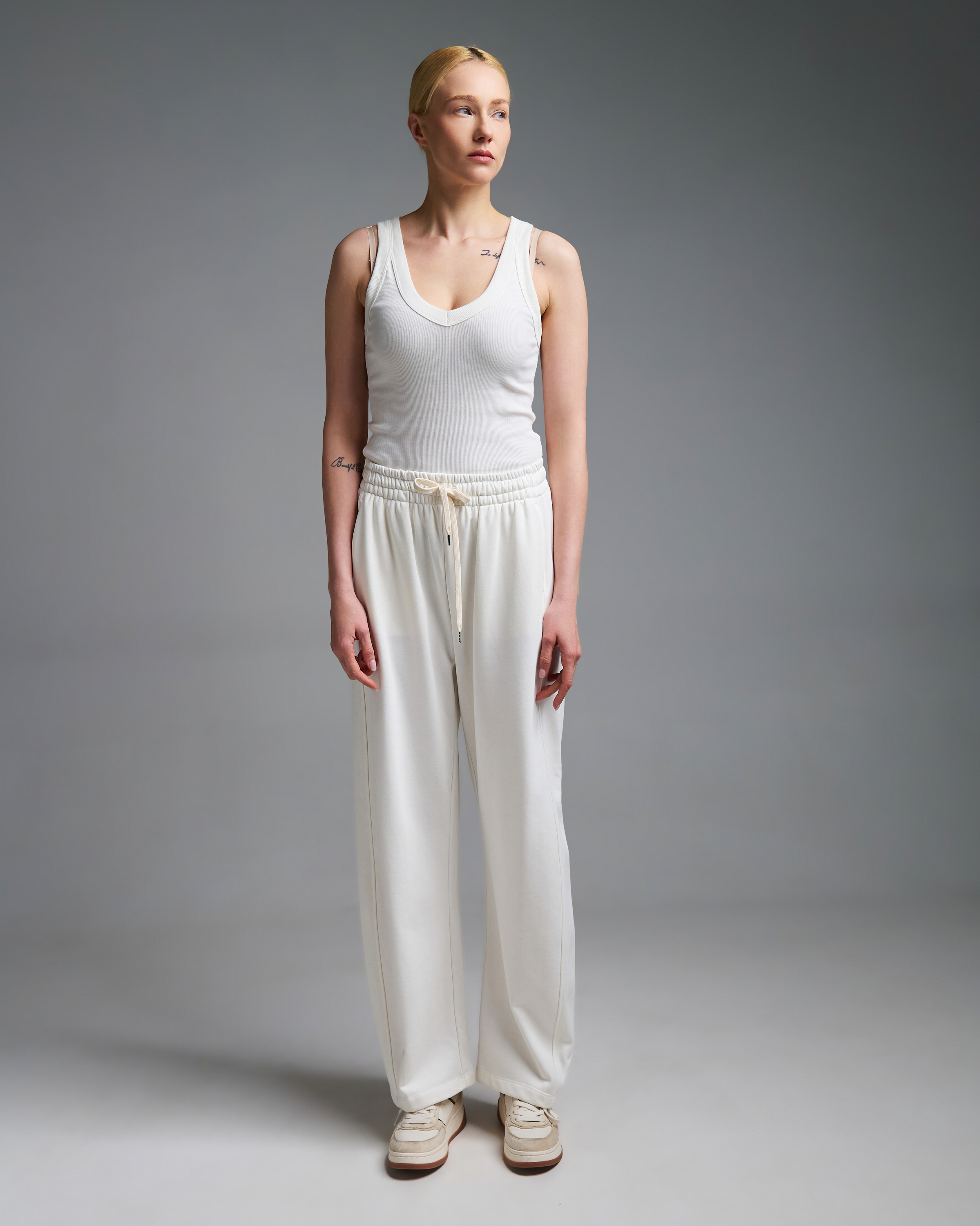 Λευκό tank Top Vicolo - 0