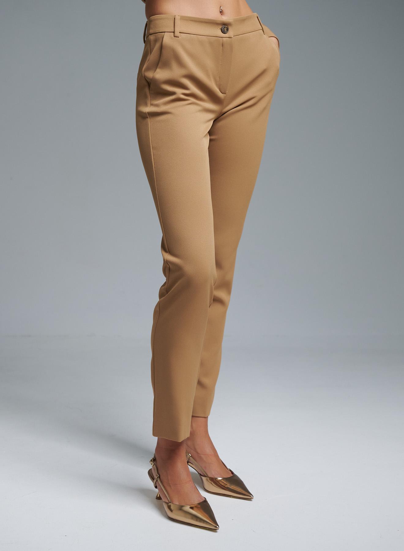 Camel straight fit Trousers Emme Marella - 2