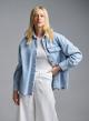 Light Blue denim Shirt Vicolo - 0