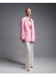 Ροζ  βαμβακερό oversized Σακάκι Vicolo - 2