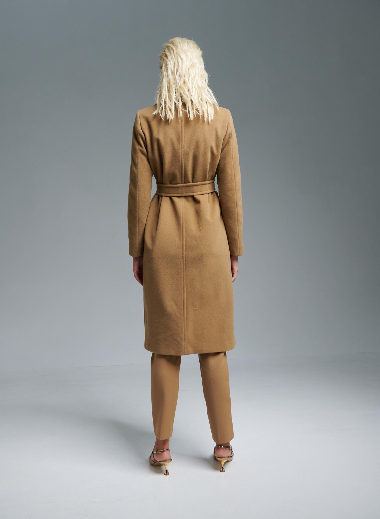 Camel Coat with belt Emme Marella - 2