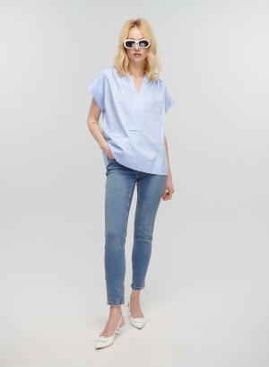 Blue skinny stretch cotton Jeans Emme Marella - 31284