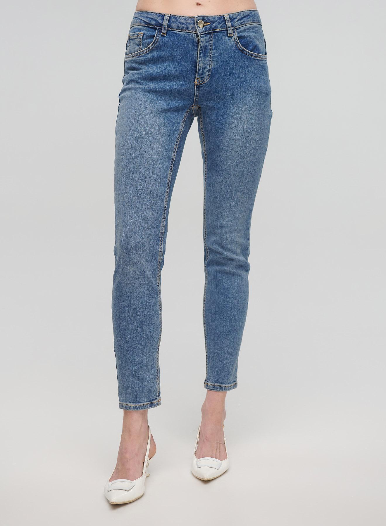 Blue skinny stretch cotton Jeans Emme Marella - 2