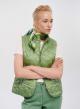 Green sleeveless quilted, padded Jacket Emme Marella - 2